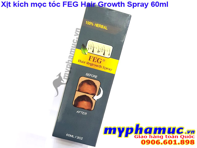 Xịt Kích Mọc Tóc FEG Hair Growth Spray 60ml