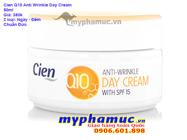 Kem Dưỡng Da Chống Lão Hóa Cien Q10 Anti Wrinkle Day Cream