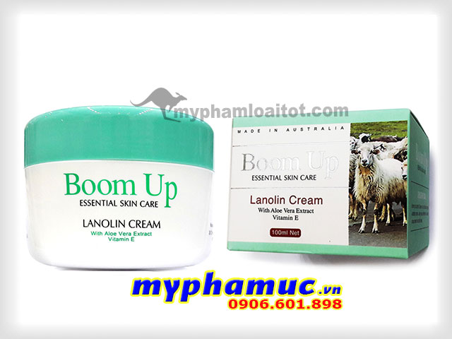 Kem nhau thai cừu Boom Up Lanolin Cream 100ml