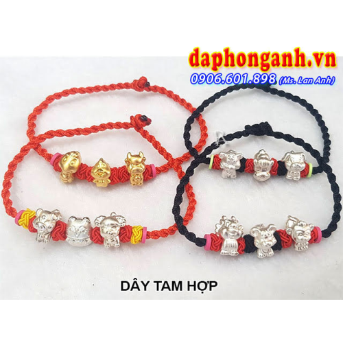 DÂY ĐEO PHONG THỦY TAM HỢP